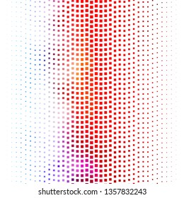 Dark Multicolor vector pattern in square style. New abstract illustration with rectangular shapes. Template for cellphones.