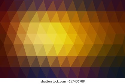 Dark Multicolor vector Pattern.  triangular template. Geometric sample. Repeating routine with triangle shapes. New texture for your design. Pattern can be used for background.