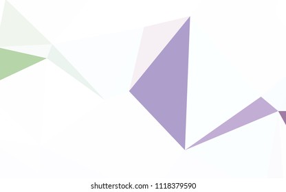 Dark Multicolor vector polygon abstract backdrop. Modern abstract illustration with triangles. Best triangular design for your business.