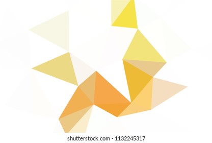 Dark Multicolor vector polygon abstract backdrop. Polygonal abstract illustration with gradient. Brand new style for your business design.