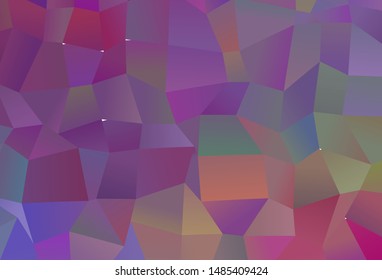 Dark Multicolor vector polygon abstract backdrop. Modern abstract illustration with triangles. A completely new design for your leaflet.