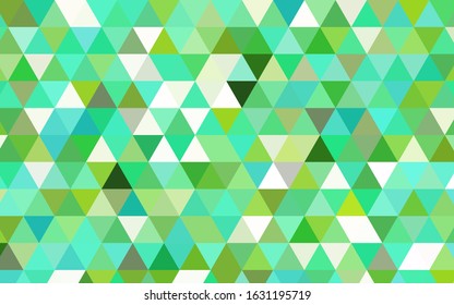 Dark Multicolor vector polygon abstract template. Shining colored illustration in a brand-new style. Brand-new design for your business.