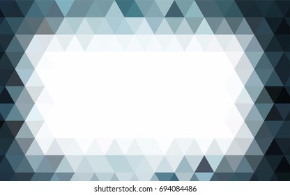 Dark Multicolor vector polygon abstract background. Colorful illustration in abstract style with gradient. The completely new template can be used for your brand book.