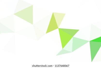 Dark Multicolor vector polygonal background. Colorful illustration in abstract style with triangles. Completely new template for your banner.