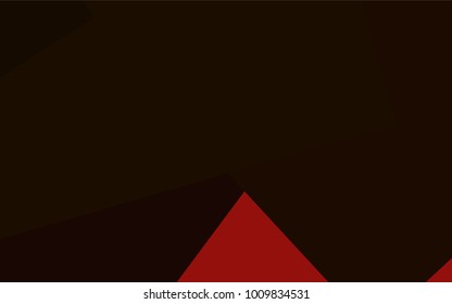 Dark Multicolor vector polygonal illustration, which consist of rectangles. Rectangular pattern for your business design. Geometric background in Origami style with gradient. 
