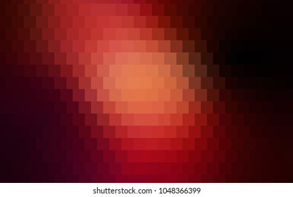 Dark Multicolor vector polygonal illustration, which consist of rectangles. Rectangular pattern for your business design. Geometric background in Origami style with gradient. 