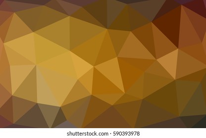 Dark Multicolor vector polygonal illustration, which consist of triangles. Triangular pattern for your business design. Geometric background in Origami style with gradient. 