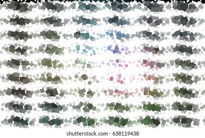 Dark Multicolor vector polygonal illustration consisting of rectangles. Rectangular design for your business. Creative geometric background in origami style with gradient.