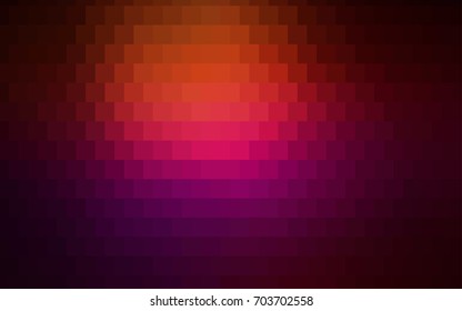 Dark Multicolor vector polygonal illustration consisting of rectangles. Rectangular design for your business. Creative geometric background in origami style with gradient.