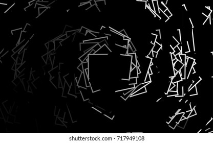 Dark Multicolor, vector polygonal illustration, which consist of rectangles. Rectangular pattern for your business design.
