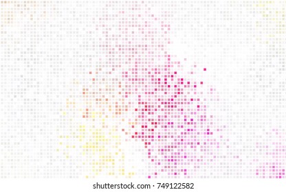 Dark Multicolor vector polygonal illustration consisting of rectangles. Rectangular design for your business. Creative geometric background in origami style with gradient.