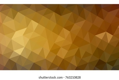 Dark Multicolor vector polygonal illustration, which consist of triangles. Triangular pattern for your business design. Geometric background in Origami style with gradient. 