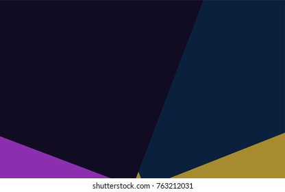 Dark Multicolor vector polygonal illustration, which consist of rectangles. Rectangular pattern for your business design. Geometric background in Origami style with gradient. 