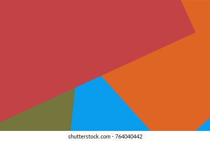 Dark Multicolor vector polygonal illustration, which consist of rectangles. Rectangular pattern for your business design. Geometric background in Origami style with gradient. 