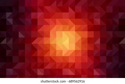Dark Multicolor vector polygonal pattern. An elegant bright illustration with gradient. A new texture for your design.