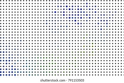 Dark Multicolor vector red pattern of geometric circles, shapes. Colorful mosaic banner. Geometric background with colored disks.