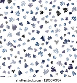 Dark Multicolor vector seamless background with straight lines. Lines on blurred abstract background with gradient. Template for your beautiful backgrounds.