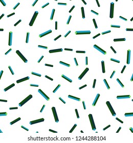 Dark Multicolor vector seamless, isometric background with straight lines. Shining colored illustration with sharp stripes. Texture for window blinds, curtains.