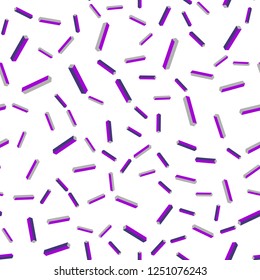 Dark Multicolor vector seamless, isometric texture with colored lines. Modern geometrical abstract illustration with Lines. Template for business cards, websites.