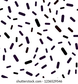 Dark Multicolor vector seamless layout with flat lines. Lines on blurred abstract background with gradient. Smart design for your business advert.