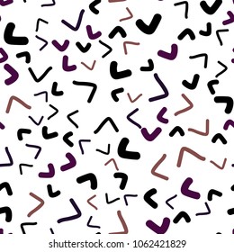 Dark Multicolor vector seamless  pattern with lava shapes. A sample with blurred bubble shapes. New composition for your brand book.