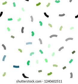 Dark Multicolor vector seamless pattern with liquid shapes. Colorful abstract illustration with gradient lines. Marble design for your web site.