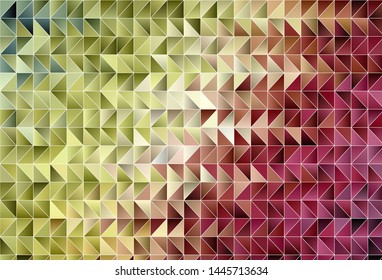 Dark Multicolor vector shining triangular layout. Colorful illustration in abstract style with triangles. A new texture for your web site.