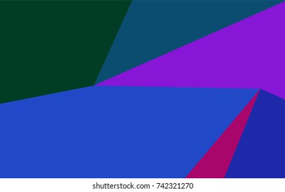 Dark Multicolor vector shining triangular template. Colorful abstract illustration with gradient. A completely new design for your business.