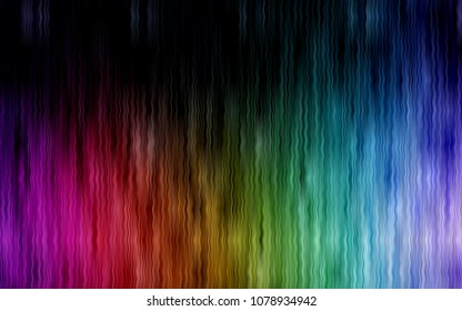 Dark Multicolor vector template with abstract circles. Brand-new colored illustration in marble style with gradient. A completely new memphis design for your business.