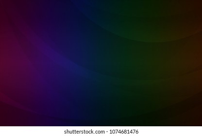Dark Multicolor vector template with bubble shapes. An elegant bright illustration with gradient. A new texture for your  ad, booklets, leaflets.