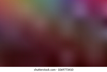 Dark Multicolor vector template with circles. Modern abstract illustration with colorful water drops. Pattern can be used as texture of wallpapers.