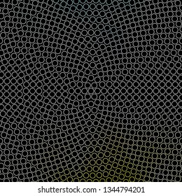 Dark Multicolor vector template with circles. Modern abstract illustration with colorful circle shapes. Pattern for websites, landing pages.