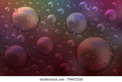 Dark Multicolor vector template with circles. Beautiful colored illustration with blurred circles in nature style. New design for ad, poster, banner of your website.
