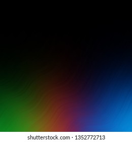 Dark Multicolor vector template with curved lines. Gradient illustration in simple style with bows. Pattern for websites, landing pages.
