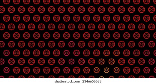 Dark Multicolor vector template with esoteric signs. Abstract illustration with gothic gradient shapes. Design for magic, spiritual events.