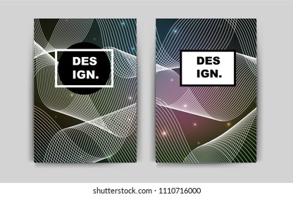 Dark Multicolor vector template for landing pages. Blurred decorative design in abstract style with textbox. Pattern for ads, leaflets, labels of your business.