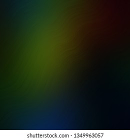 Dark Multicolor vector template with lines. Colorful illustration in abstract style with bent lines. Template for cellphones.