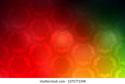 Dark Multicolor vector template with lines. Colorful geometric sample with gradient lines.  The best colorful design for your business.