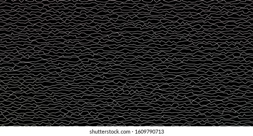 Dark Multicolor vector template with lines. Abstract gradient illustration with wry lines. Pattern for business booklets, leaflets