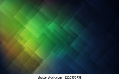 Dark Multicolor vector template with repeated sticks. Glitter abstract illustration with colored sticks. Pattern for ads, posters, banners.