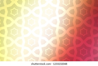 Dark Multicolor vector template with sky stars. Glitter abstract illustration with colored stars. Pattern for websites, landing pages.