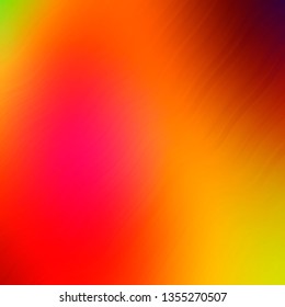 Dark Multicolor vector template with wry lines. Colorful geometric sample with gradient curves.  Best design for your ad, poster, banner.