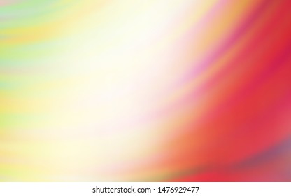 Dark Multicolor vector template with wry lines. Colorful abstract illustration with gradient lines. The best colorful design for your business.