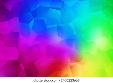 Dark Multicolor vector texture with abstract forms. Decorative design in abstract style with random forms. Modern design for your business card.
