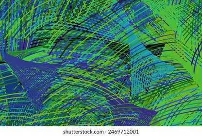 Dark Multicolor vector texture with abstract forms.