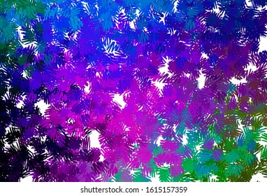 Dark Multicolor vector texture with colored lines. Glitter abstract illustration with colorful sticks. Pattern for ads, posters, banners.