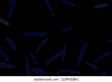 Dark Multicolor vector texture with colored lines. Shining colored illustration with sharp stripes. Pattern for ads, posters, banners.