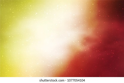 Dark Multicolor vector texture with milky way stars. Shining colored illustration with bright astronomical stars. Template for cosmic backgrounds.