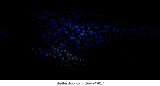 Dark Multicolor vector texture with religion symbols. Abstract illustration with gothic gradient shapes. Simple base for your occult design.