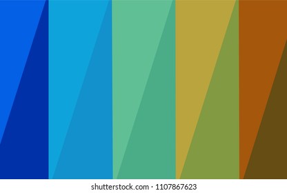 Dark Multicolor vector triangle mosaic cover. Elegant bright polygonal illustration with gradient. A completely new design for your business.